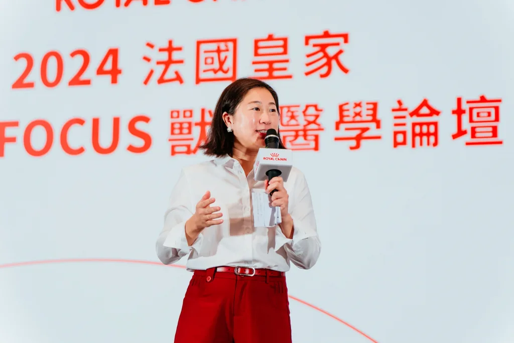 法國皇家台灣香港總經理張堇琪表示：「熟齡貓犬的精準營養與照護是目前急需重視的議題。對熟齡寵物的行為與需求有更深入的了解，才能更全面的幫助牠們提升生活品質