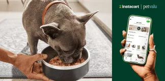 Instacart 與 Pet Valu 攜手合作，提供全加拿大 600 間門市當日配送服務