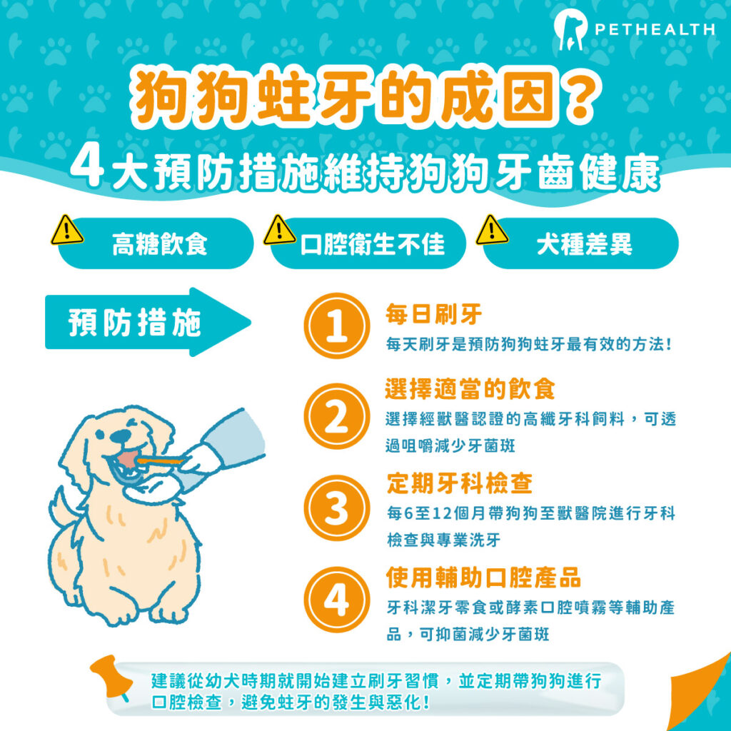 狗狗蛀牙的成因有哪些？