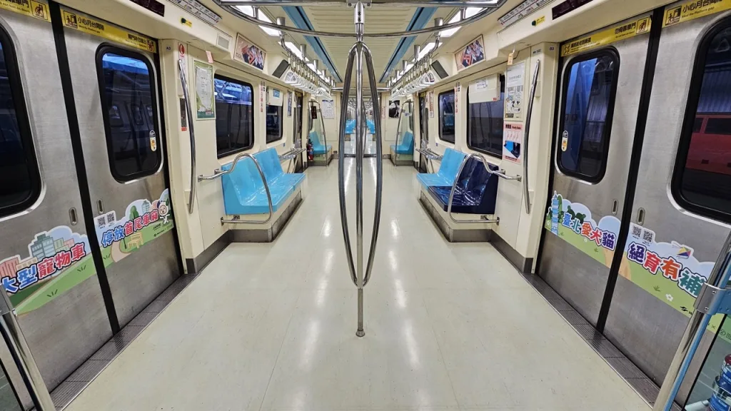 動保教育列車(圖片來源:臺北捷運官網)