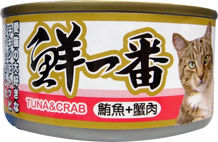 「鮮一番（鮪魚+蟹肉）」貓罐頭砷超標，桃市府令停售下架回收