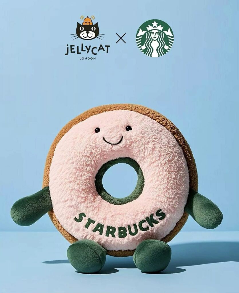 網傳Jellycat與星巴克聯名商品掀熱議,目前尚無正式合作