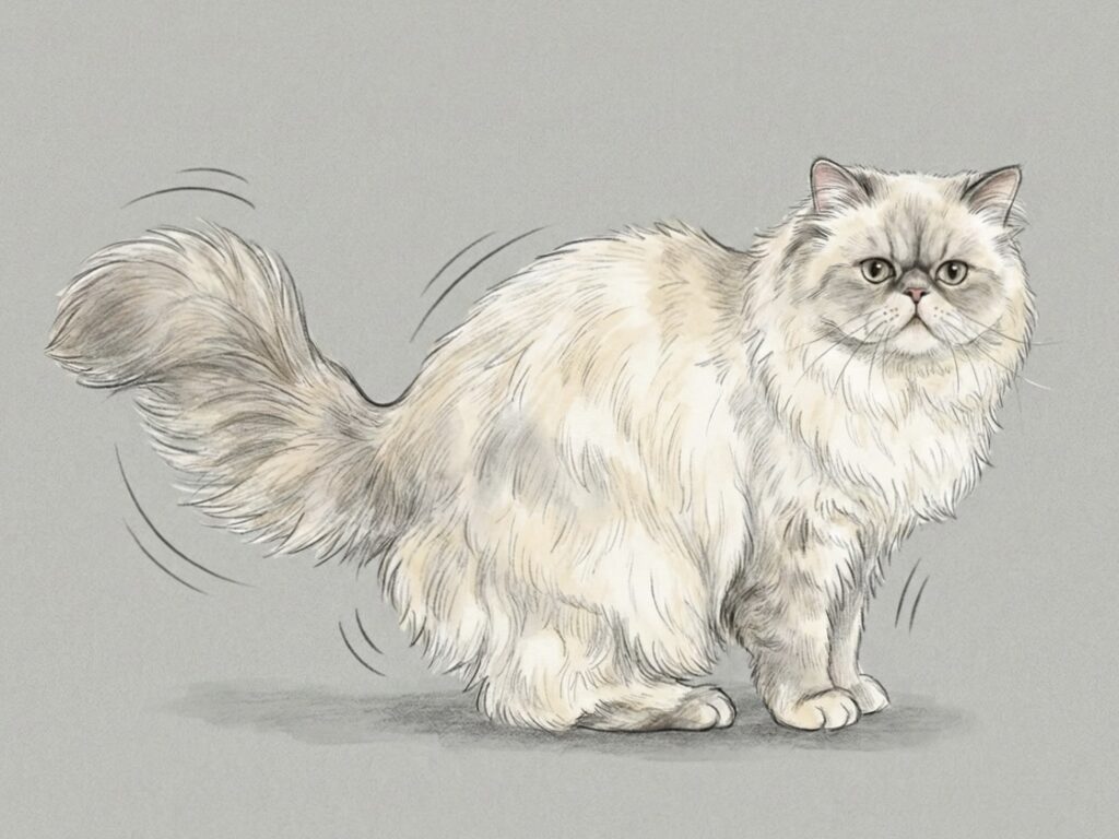 貓咪為什麼會在地上拖屁股?