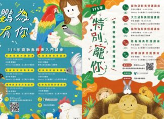 特寵飼主搶先看！臺中市115年度「鸚為有你」與「特別寵你」系列講座熱烈開課中